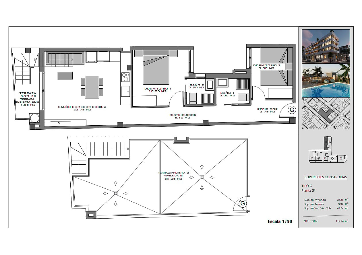 İspanya, Costa Blanca, Santa Pola Merkezde Satılık Sıfır Daireler - 132500