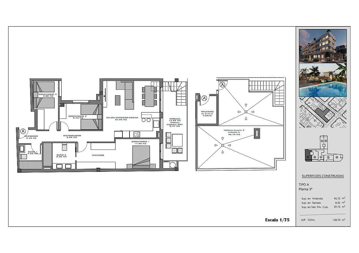 İspanya, Costa Blanca, Santa Pola Merkezde Satılık Sıfır Daireler - 132503