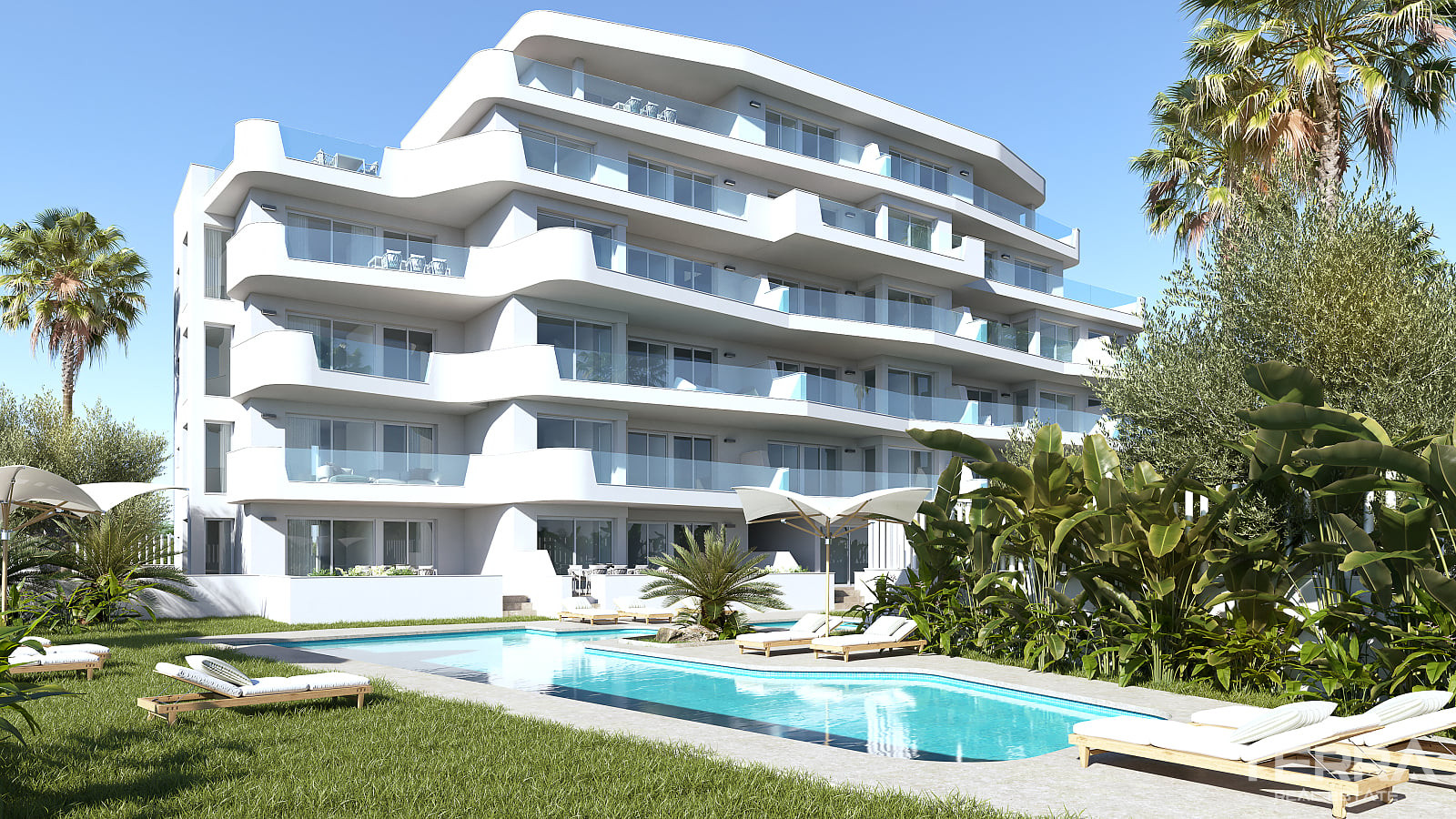 İspanya Costa Blanca Mil Palmeras'ta Satılık Deniz Manzaralı Daireler - 132552