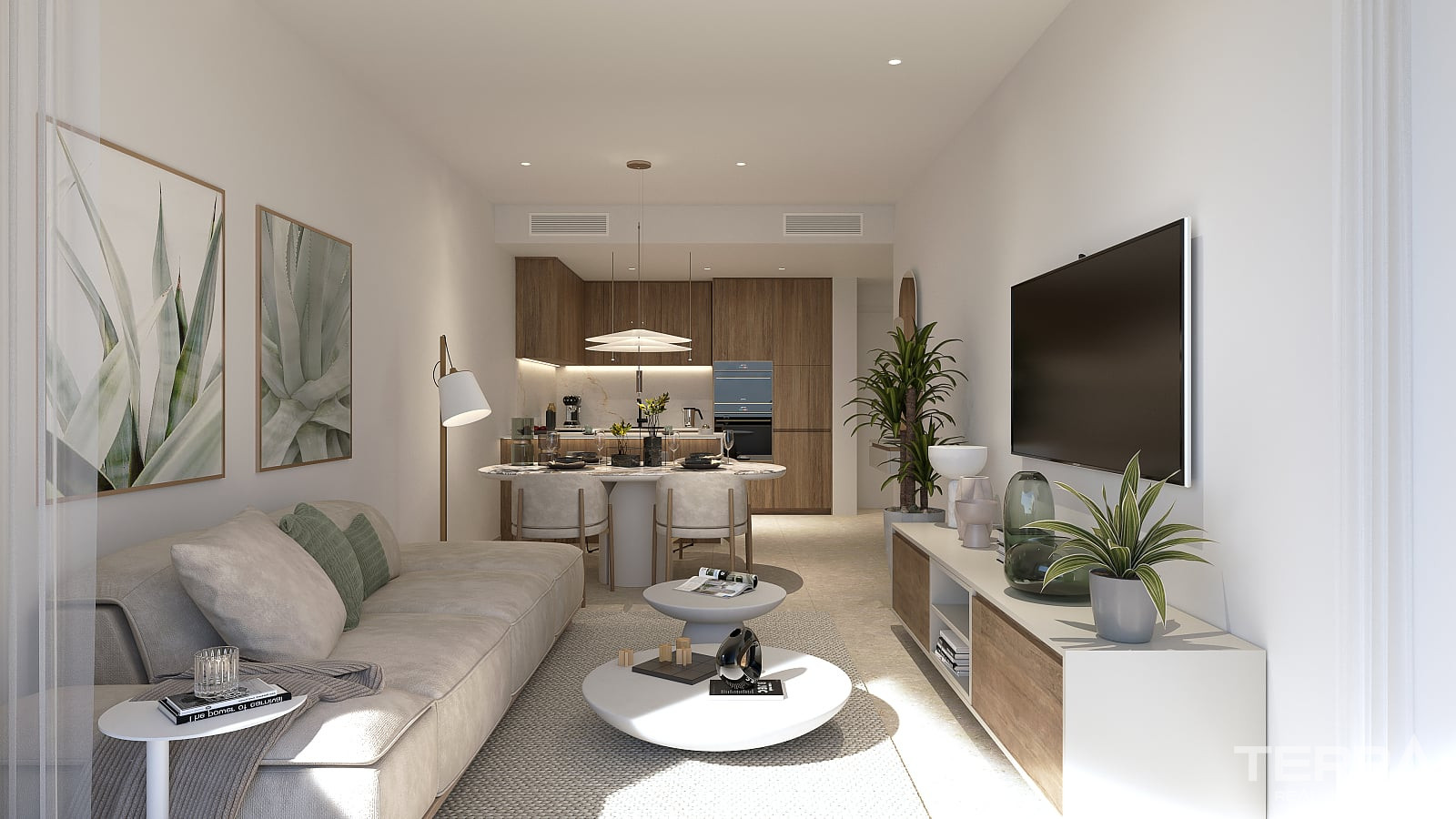İspanya Costa Blanca Mil Palmeras'ta Satılık Deniz Manzaralı Daireler - 132554