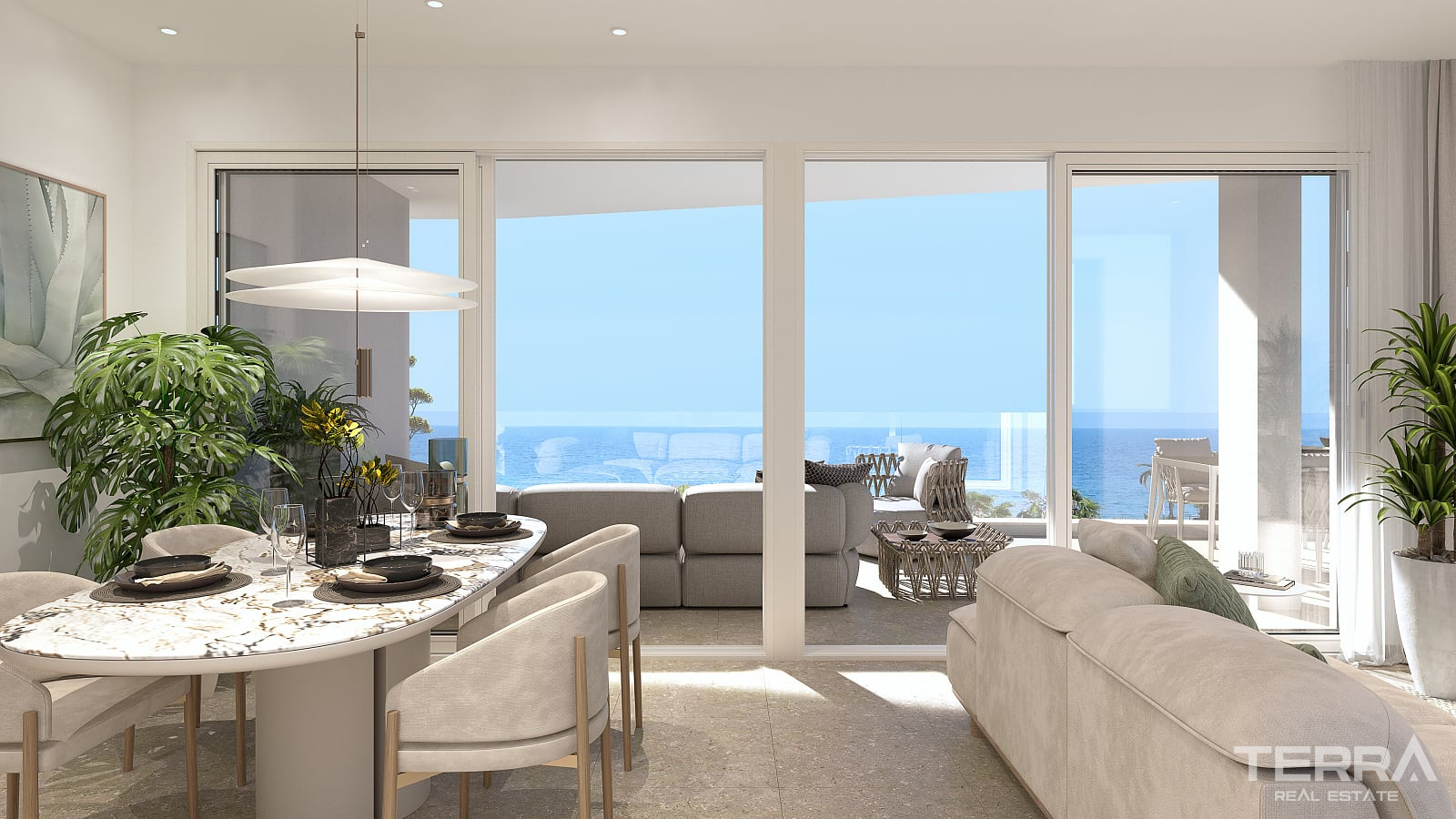 İspanya Costa Blanca Mil Palmeras'ta Satılık Deniz Manzaralı Daireler - 132555