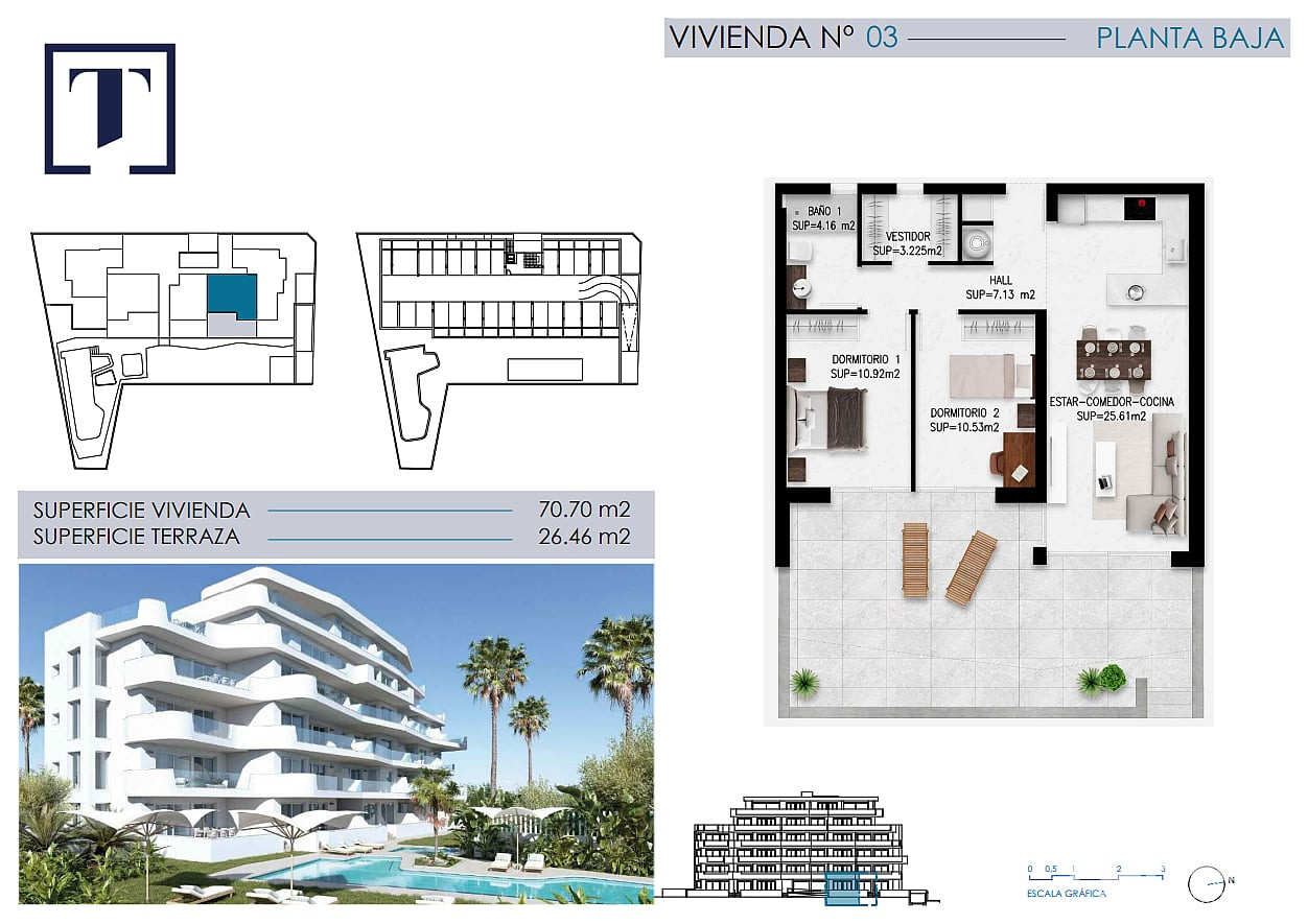 İspanya Costa Blanca Mil Palmeras'ta Satılık Deniz Manzaralı Daireler - 132560
