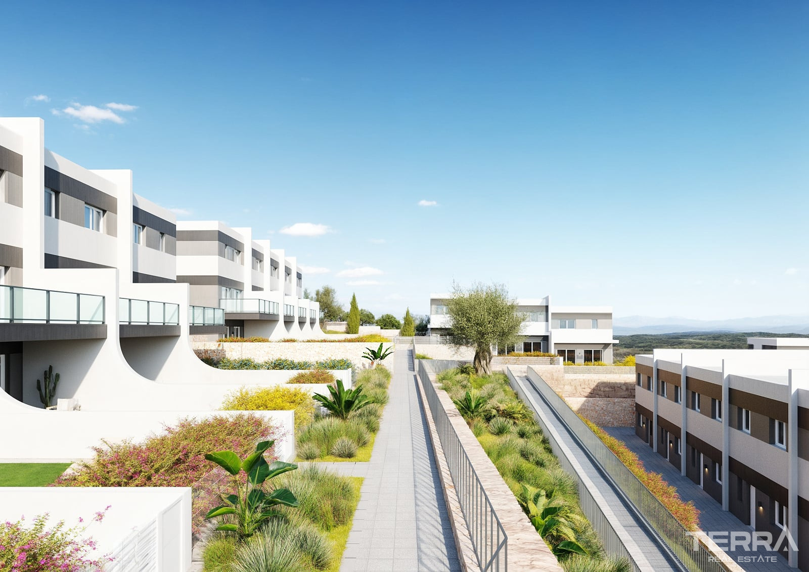 Sea View Townhouses for Sale in Finestrat, Costa Blanca, Spain - 132607