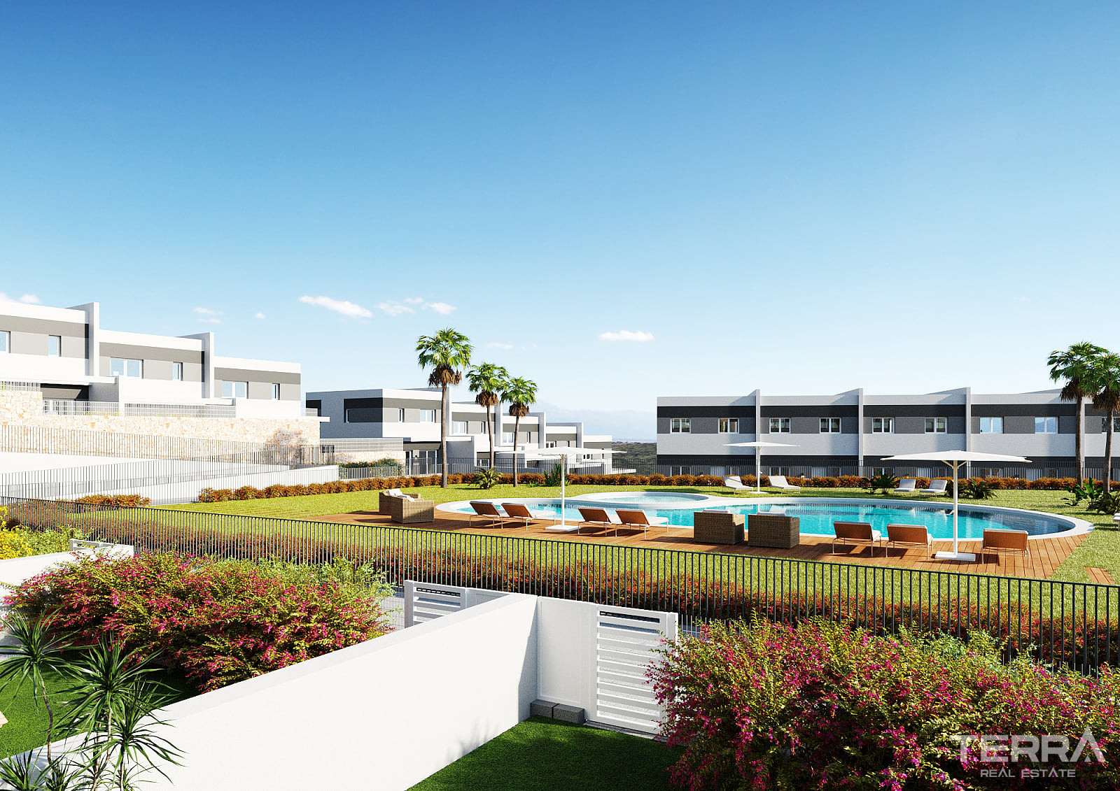Sea View Townhouses for Sale in Finestrat, Costa Blanca, Spain - 132609
