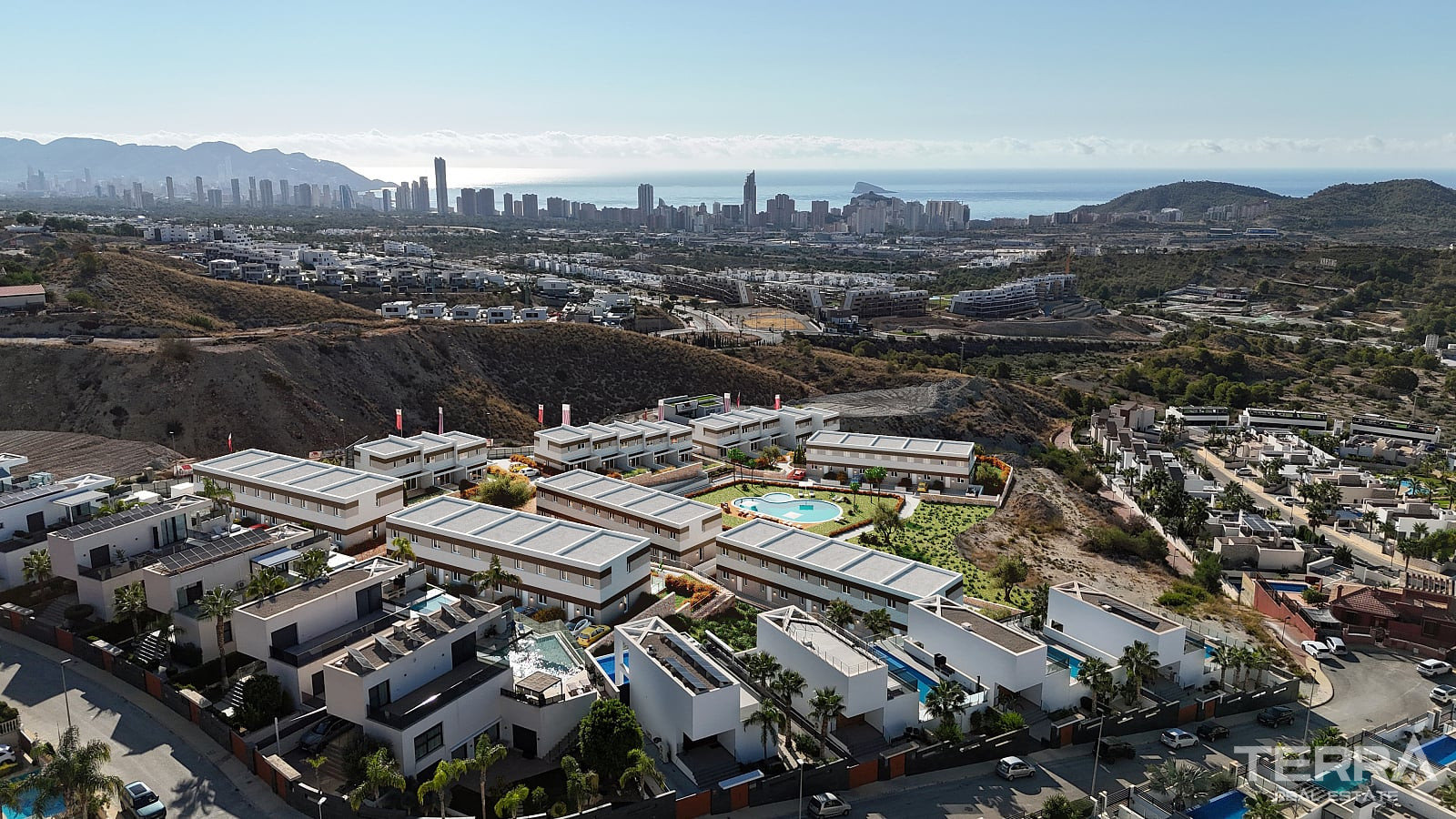 Sea View Townhouses for Sale in Finestrat, Costa Blanca, Spain - 132611