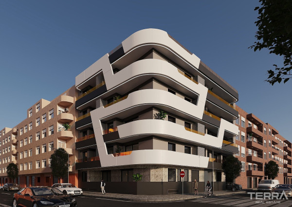 İspanya, Costa Blanca, Torrevieja'da Plaja Yakın Satılık Lüks Daireler