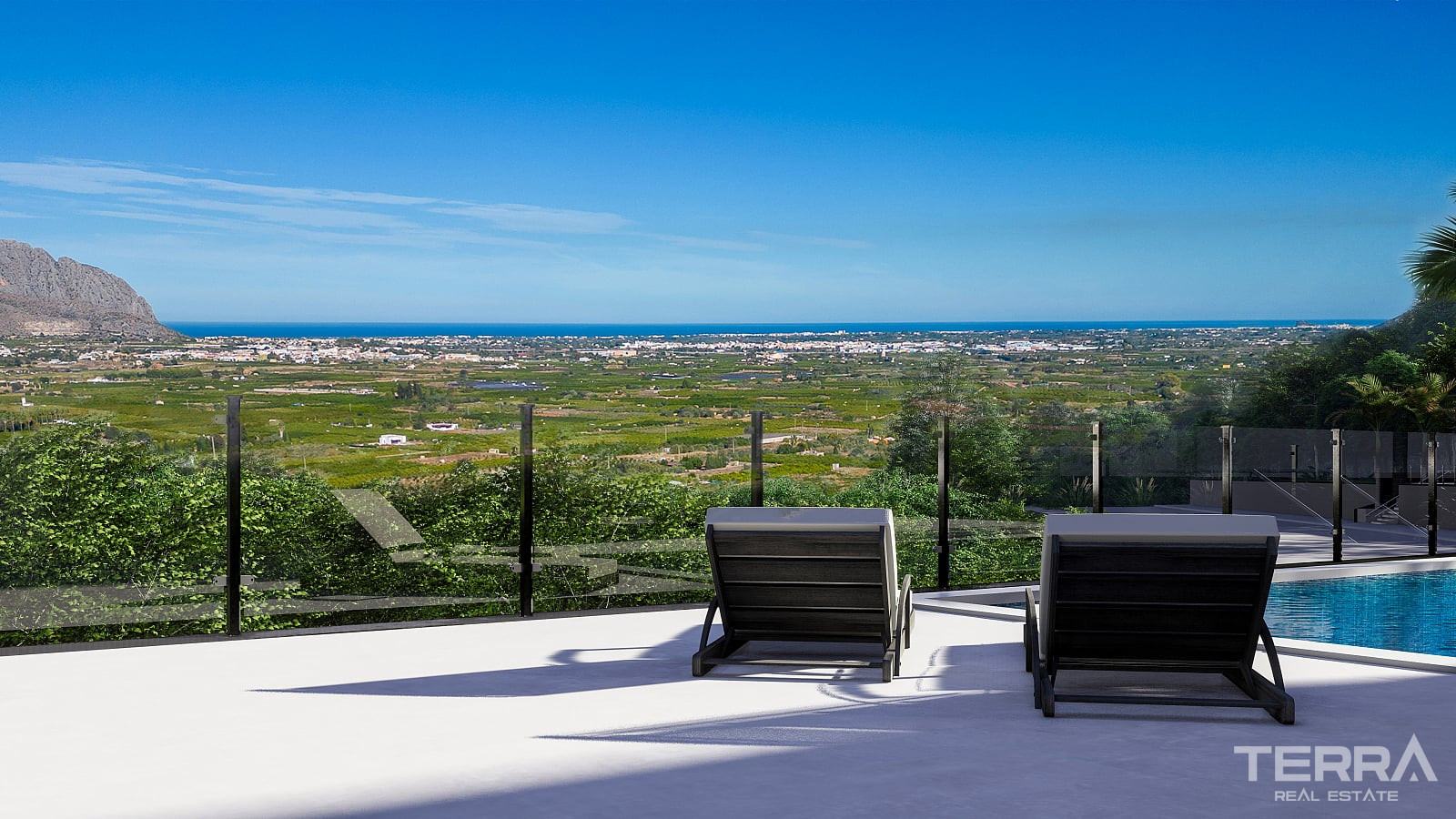 Sea View Villas for Sale in Pedreguer, Costa Blanca, Spain - 132836