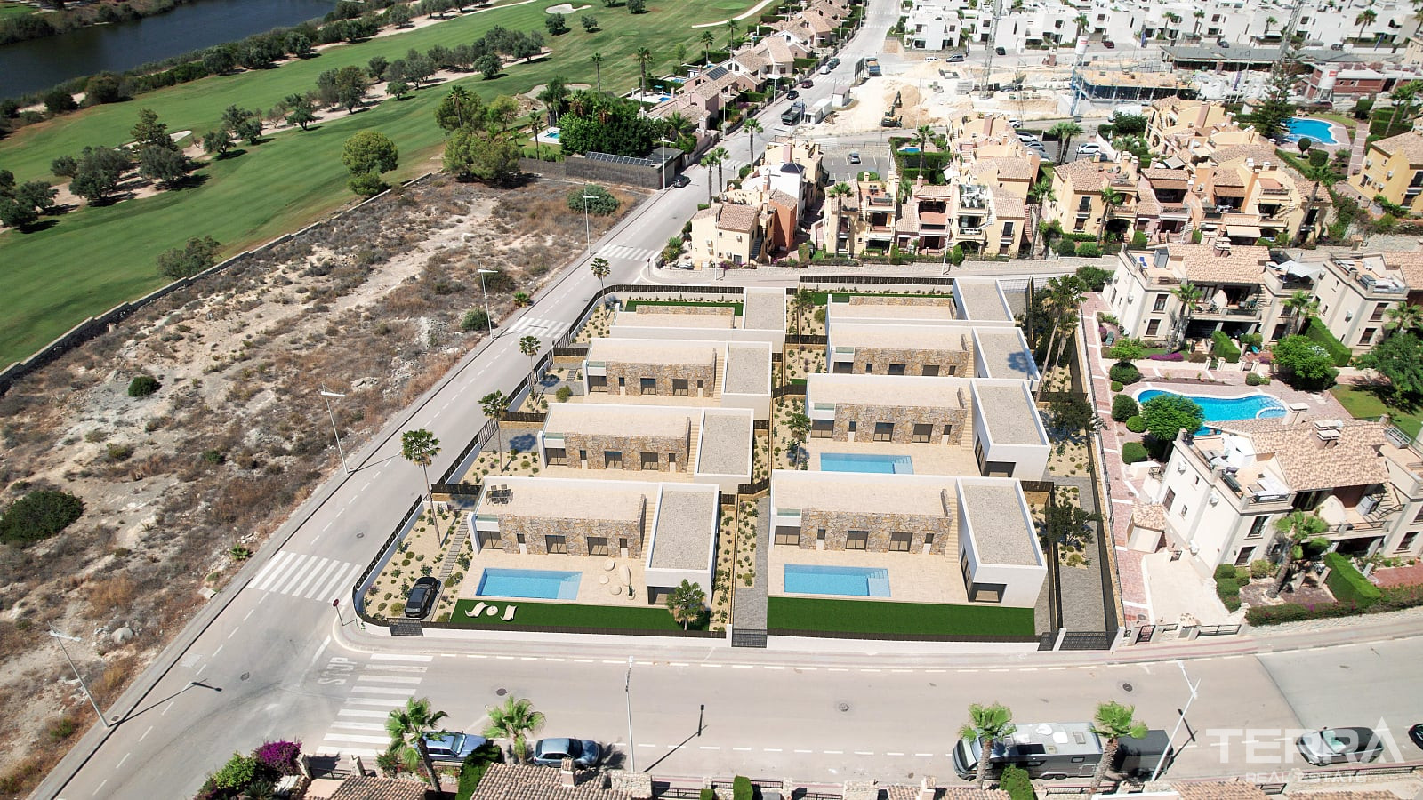Golf Villas for Sale in Algorfa, Costa Blanca, Spain - 132854