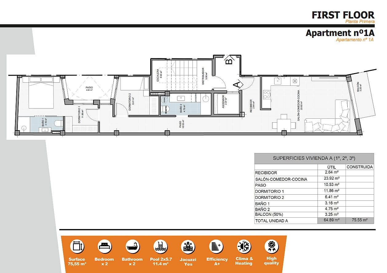 Central Apartments for Sale in Torrevieja, Costa Blanca, Spain - 132951
