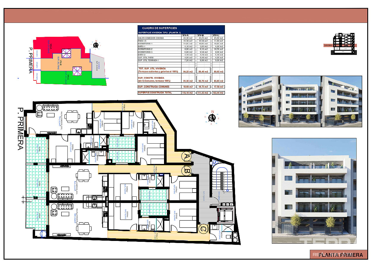 Central Apartments for Sale in Torrevieja, Costa Blanca, Spain - 133014
