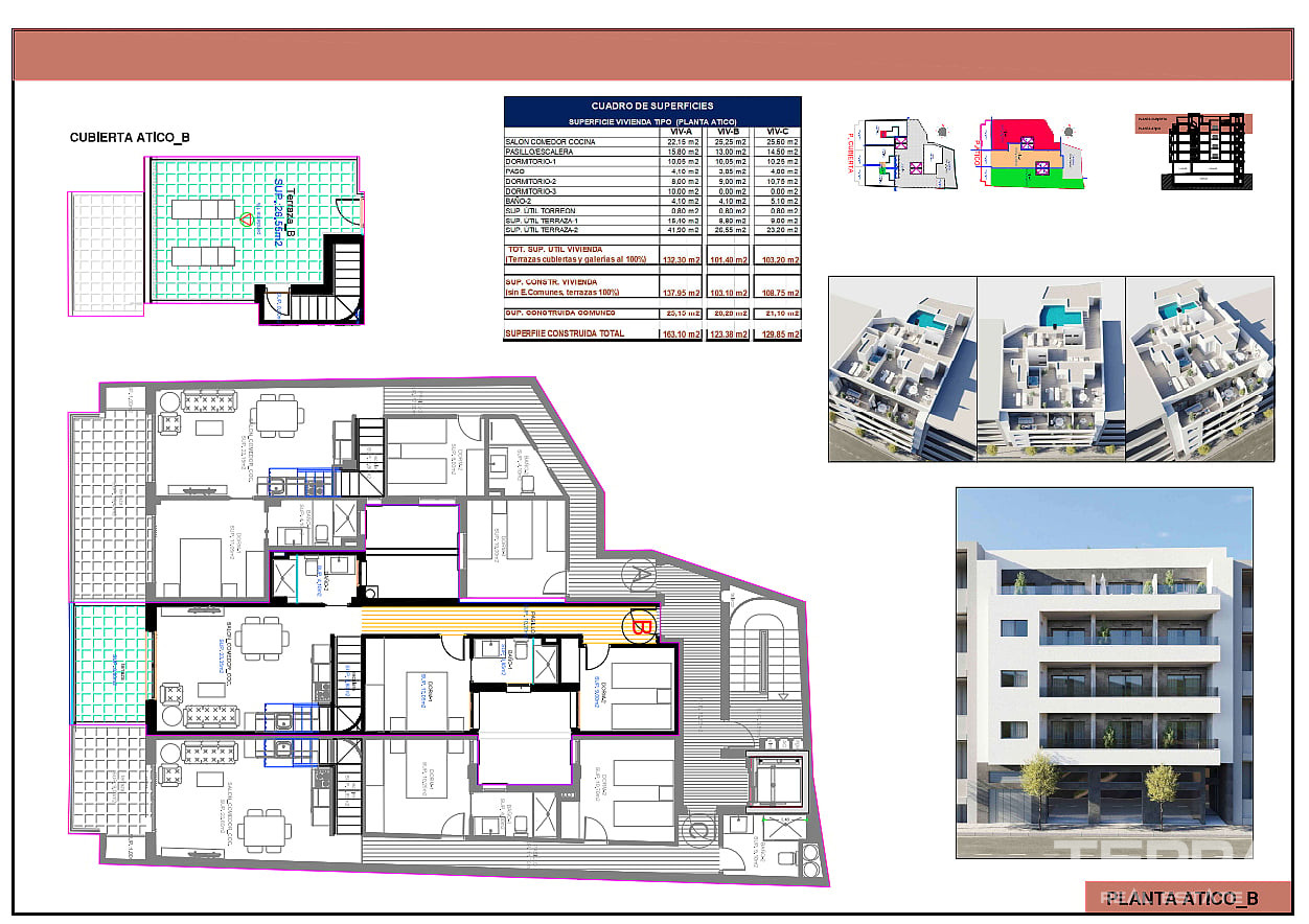 Central Apartments for Sale in Torrevieja, Costa Blanca, Spain - 133024