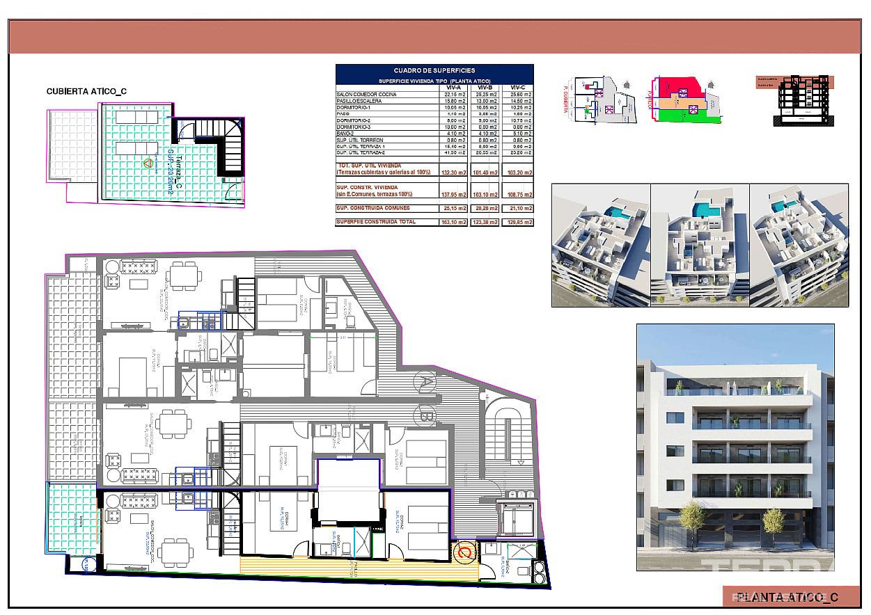 Central Apartments for Sale in Torrevieja, Costa Blanca, Spain - 133025