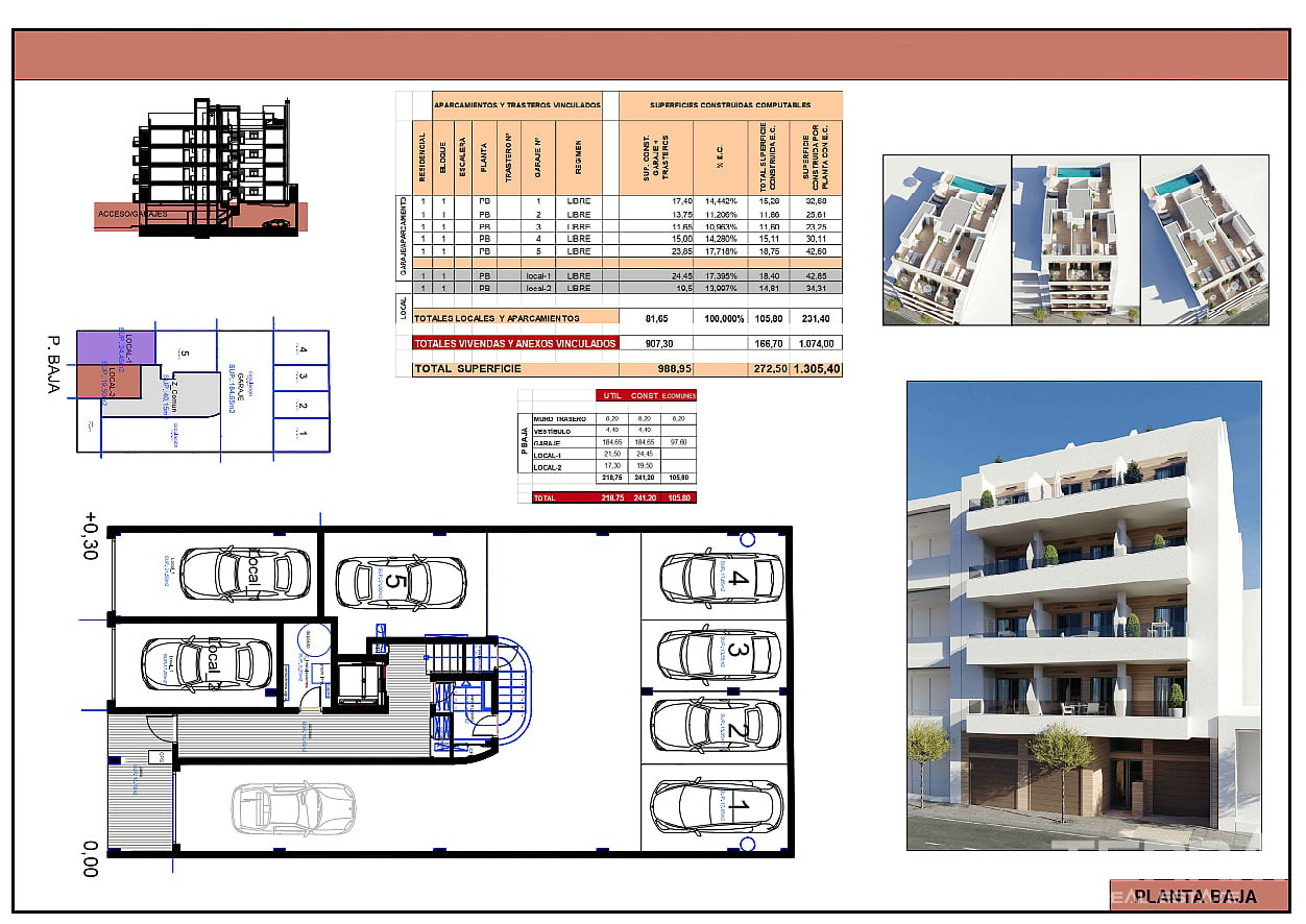 İspanya, Torrevieja, Costa Blanca'da Satılık Merkezi Daireler - 133041