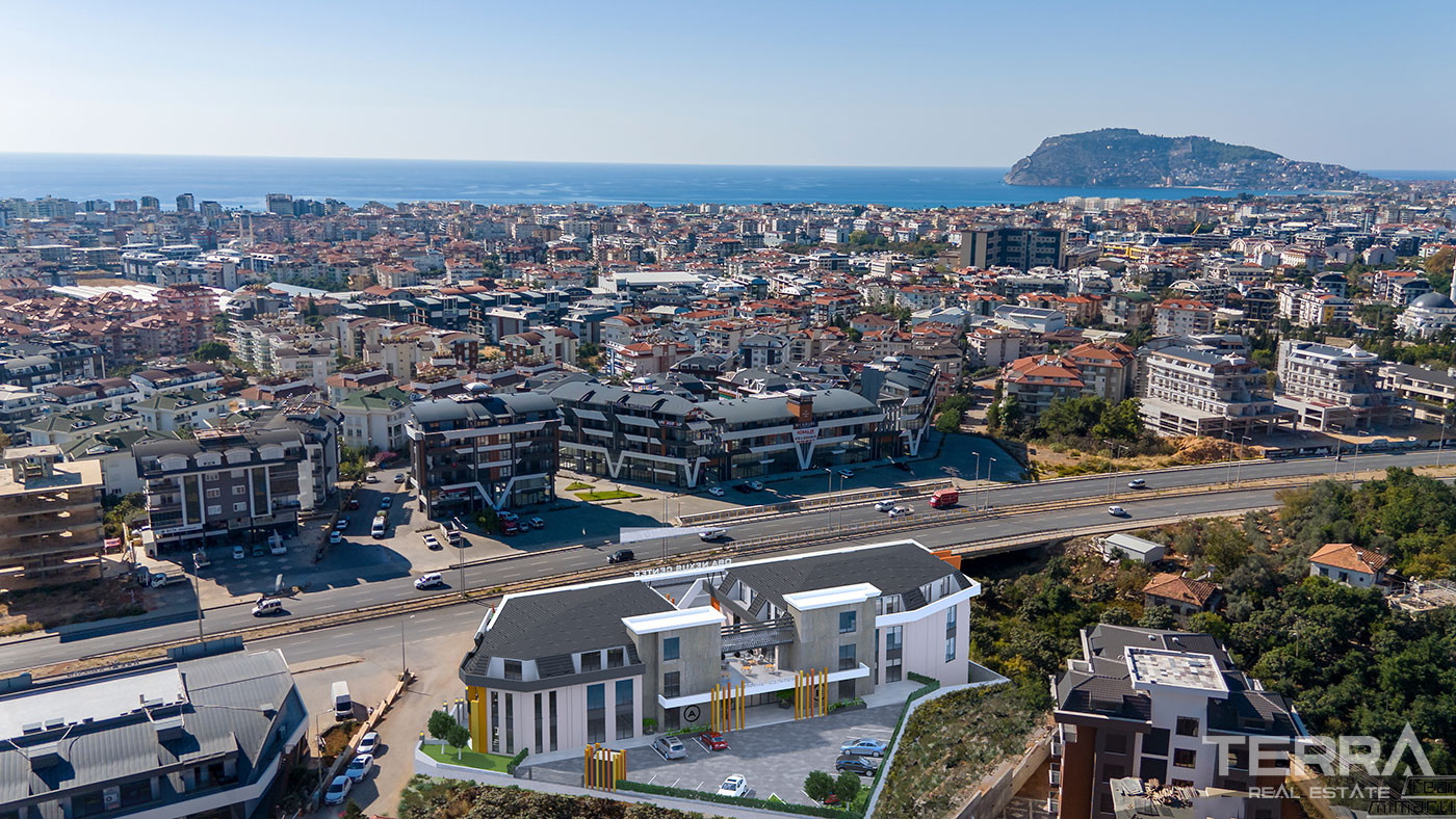 Erhvervsejendomme til salg i Oba, Alanya, Tyrkiet - 133089
