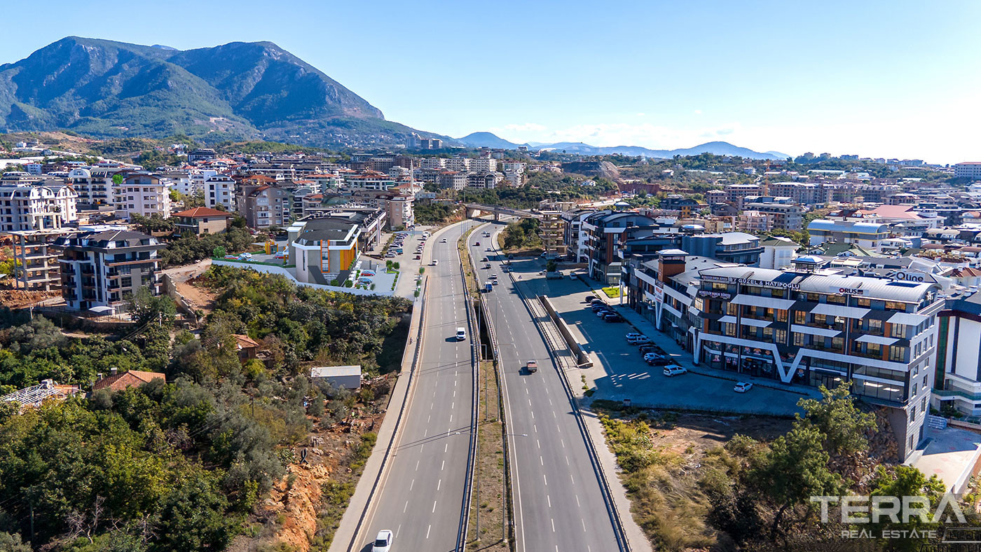 Erhvervsejendomme til salg i Oba, Alanya, Tyrkiet - 133090