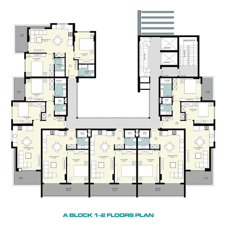Apartments for Sale Near Cleopatra Beach in Alanya Center, Turkey - 133117