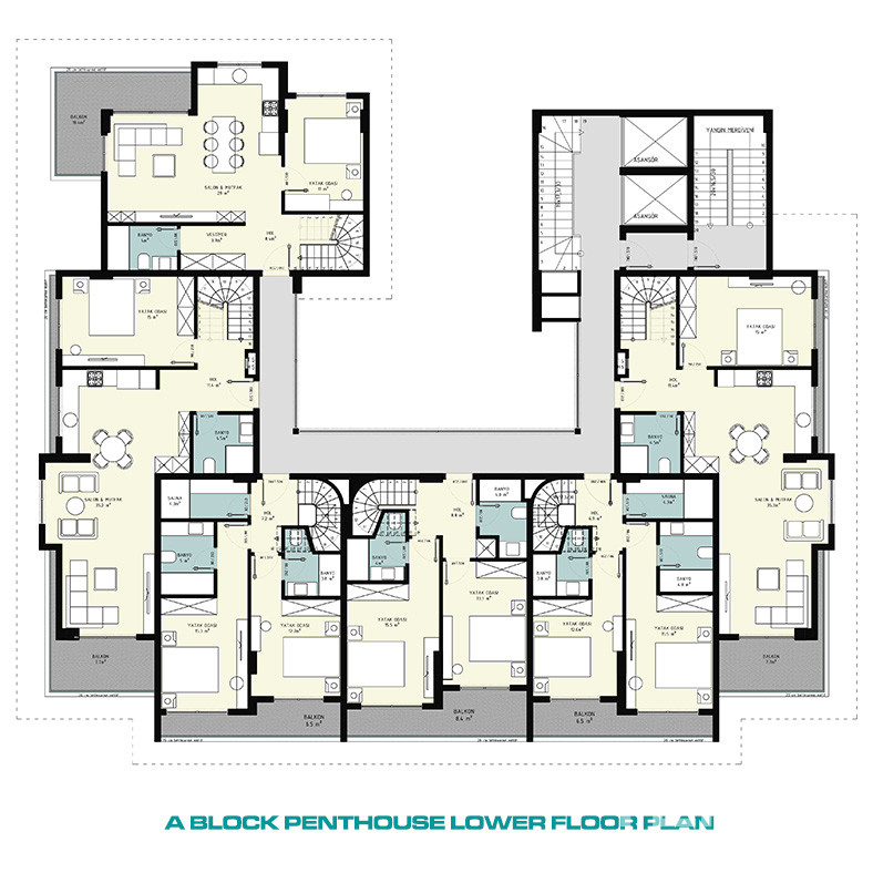 Apartments for Sale Near Cleopatra Beach in Alanya Center, Turkey - 133119