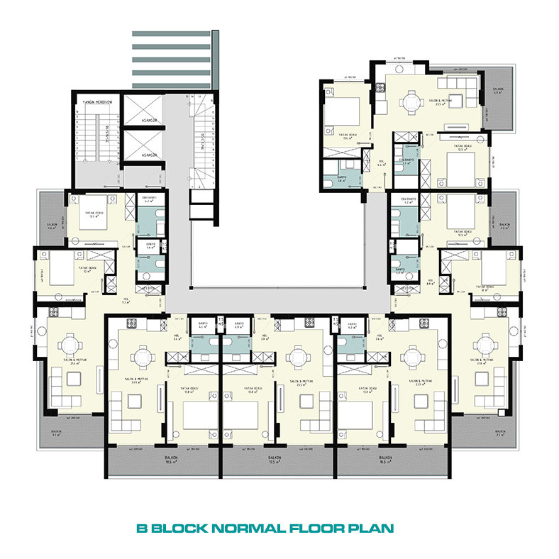 Apartments for Sale Near Cleopatra Beach in Alanya Center, Turkey - 133121