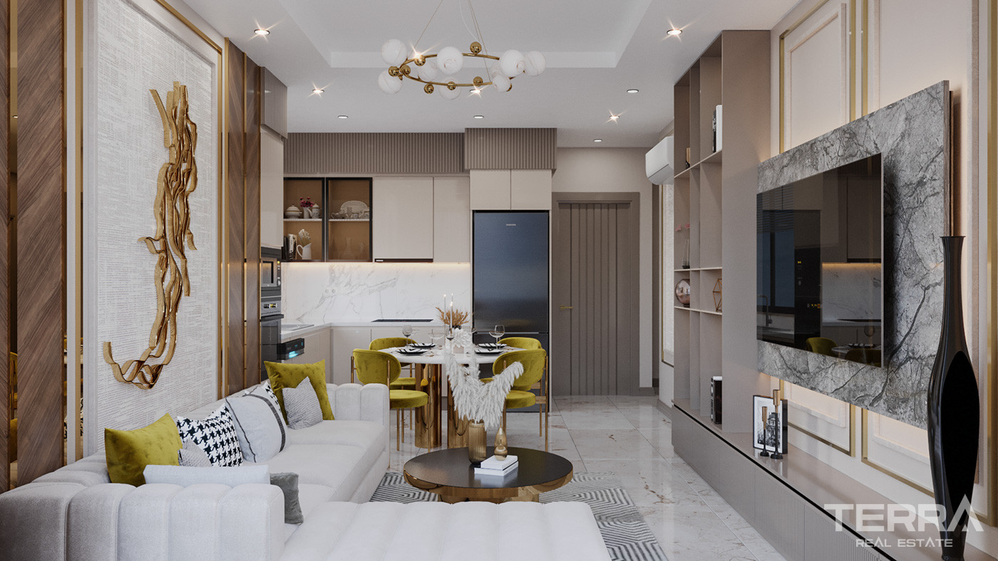 Apartments for Sale Near Cleopatra Beach in Alanya Center, Turkey - 133132