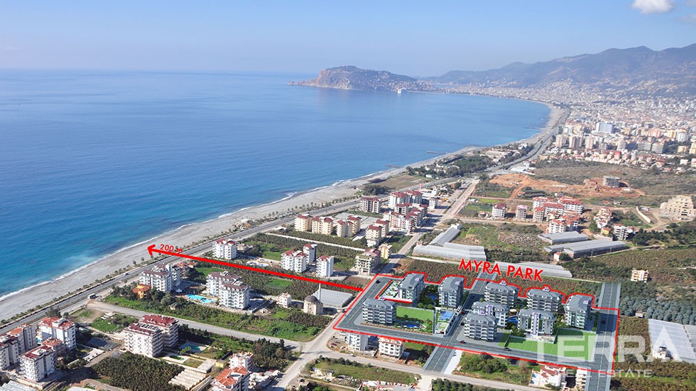 Myra Park Apartments in Kestel, Alanya - 8054