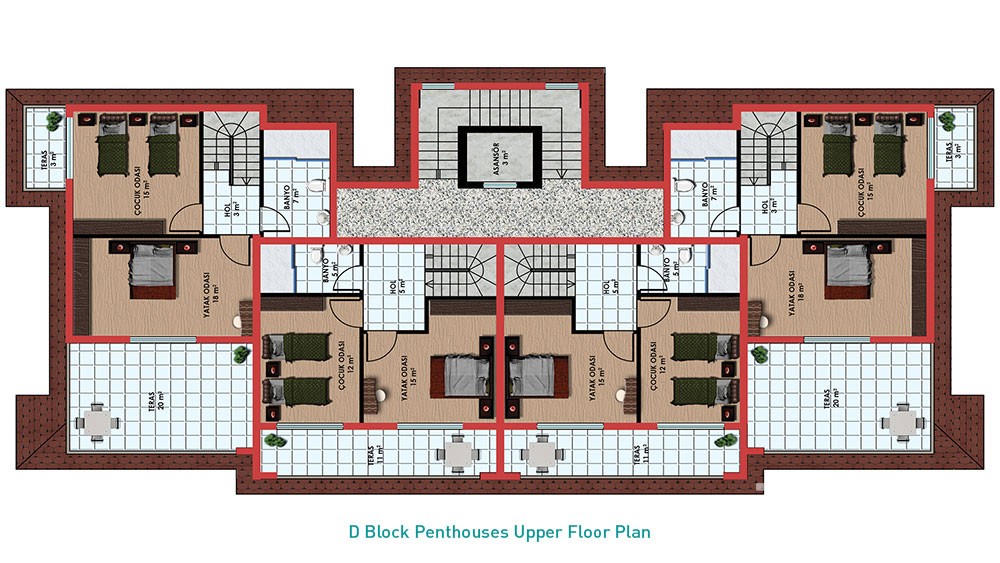 Myra Park Apartments in Kestel, Alanya - 8080