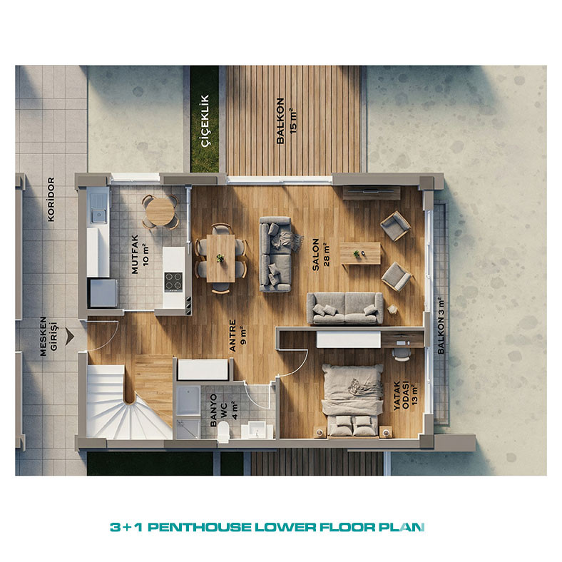 Luxury Apartments for Sale in Konyaaltı, Antalya, Turkey - 133429