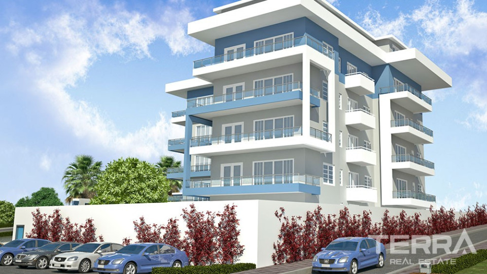 Brand new apartments for sale in Hasbahce, Alanya