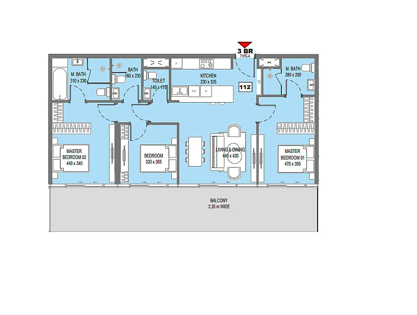 Luxury Apartments for Sale in Saadiyat Island, Abu Dhabi, UAE - 133557