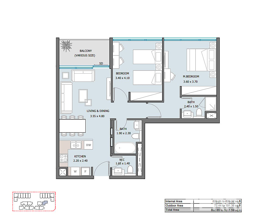Luxury Apartments for Sale in Masdar City, Abu Dhabi, UAE - 133597
