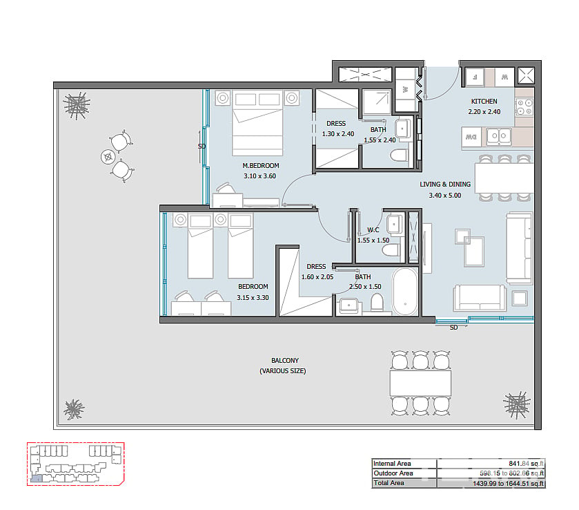 Luxury Apartments for Sale in Masdar City, Abu Dhabi, UAE - 133598