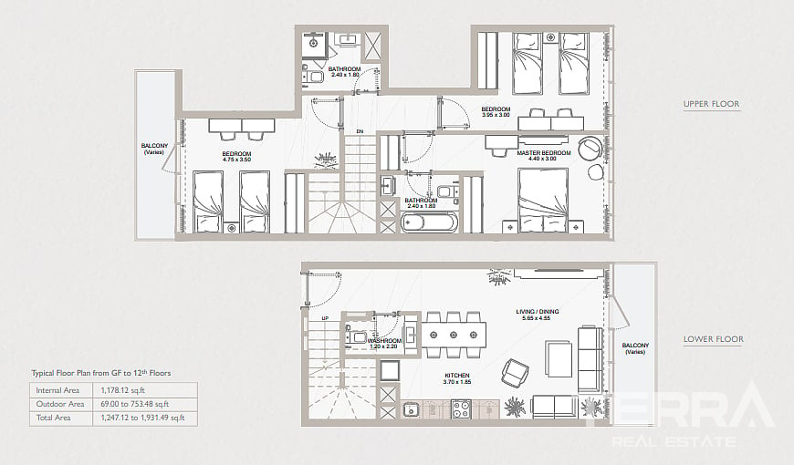 Sea View Apartments for Sale in Yas Island, Abu Dhabi, UAE - 133618