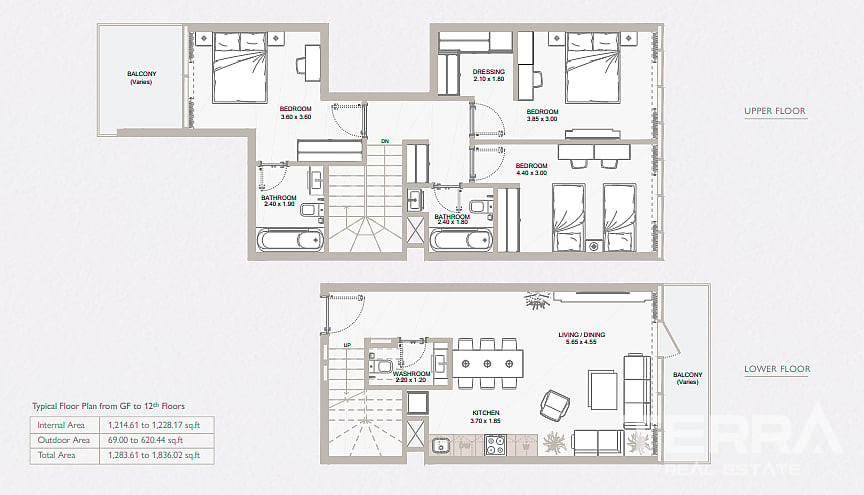 Sea View Apartments for Sale in Yas Island, Abu Dhabi, UAE - 133619
