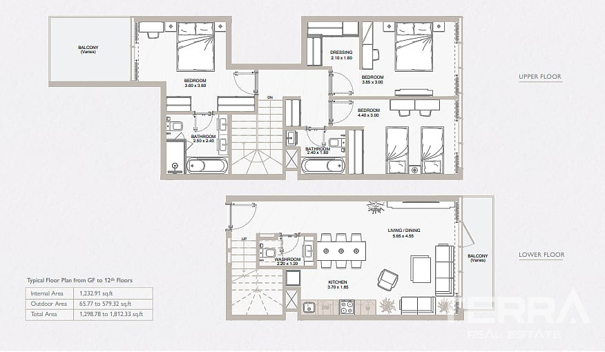 Sea View Apartments for Sale in Yas Island, Abu Dhabi, UAE - 133621