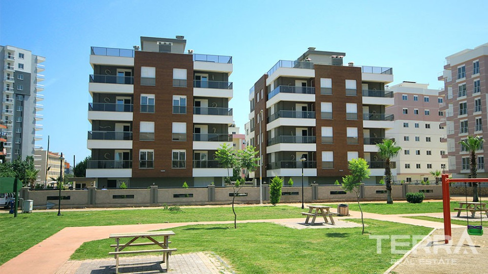 Spacious apartments for sale in Antalya city center
