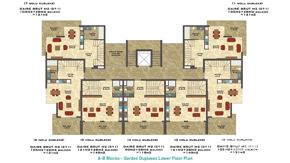 Lory Queen — Apartments close to beach in Kestel, Alanya, Turkey - 8170