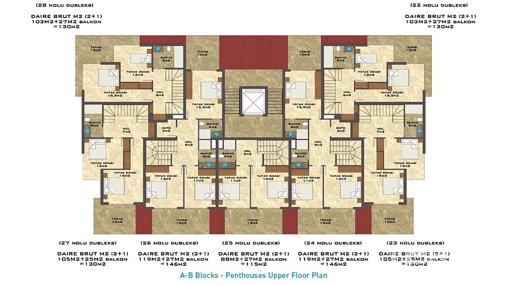 Lory Queen — Apartments close to beach in Kestel, Alanya, Turkey - 8177