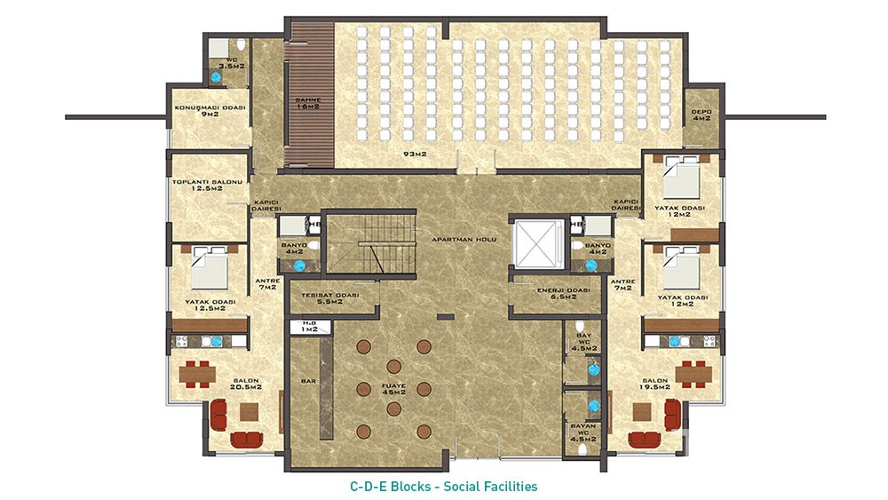 Lory Queen — Apartments close to beach in Kestel, Alanya, Turkey - 8178