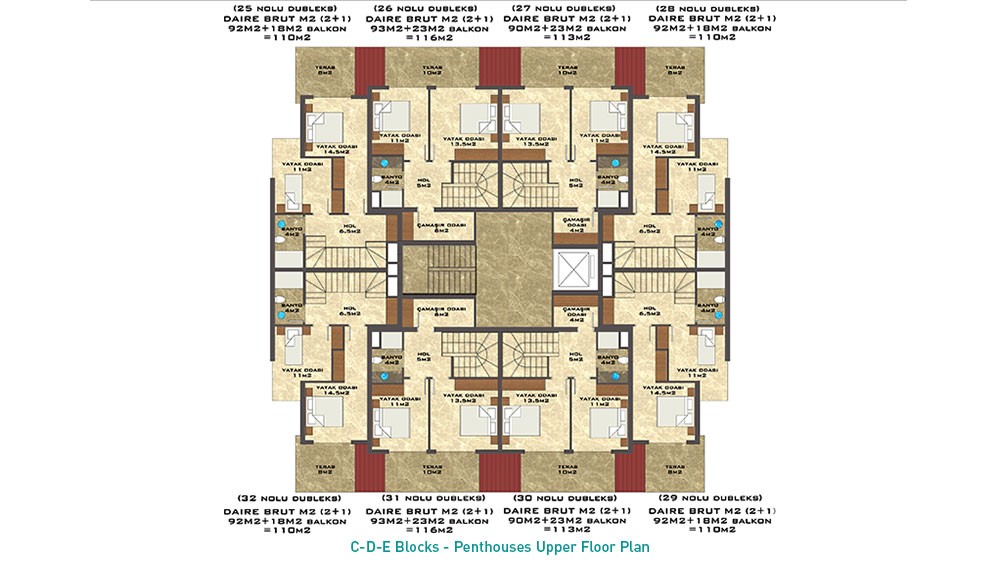 Lory Queen — Apartments close to beach in Kestel, Alanya, Turkey - 8192