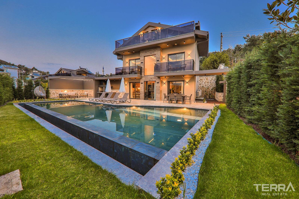Villas de luxe à vendre à Fethiye, dans la province de Muğla, Turquie