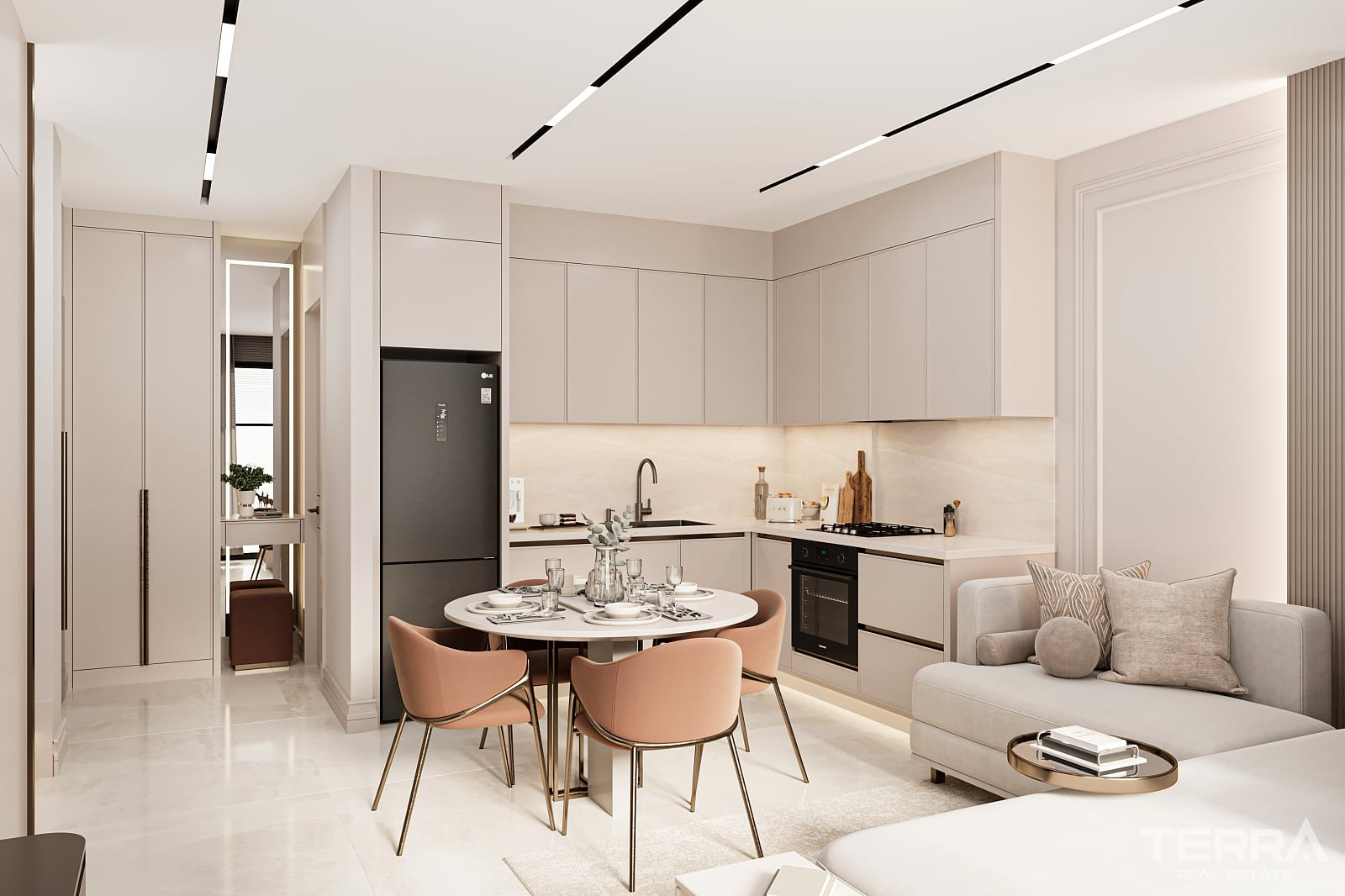 3 Bedroom Apartments for Sale in Fethiye, Muğla, Turkey - 135782