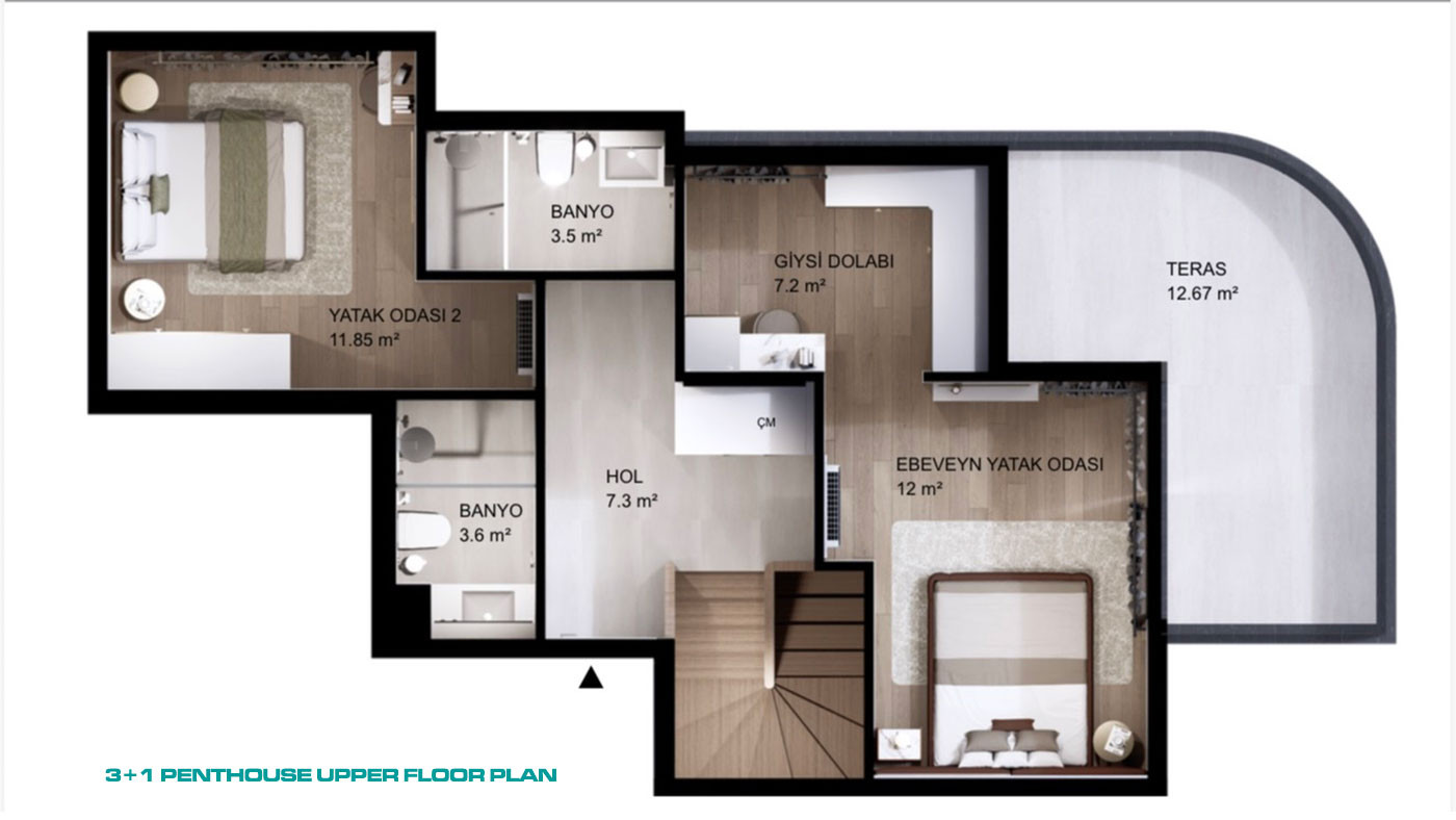 Luxury Apartments for Sale in Konyaaltı, Antalya, Turkey - 135875
