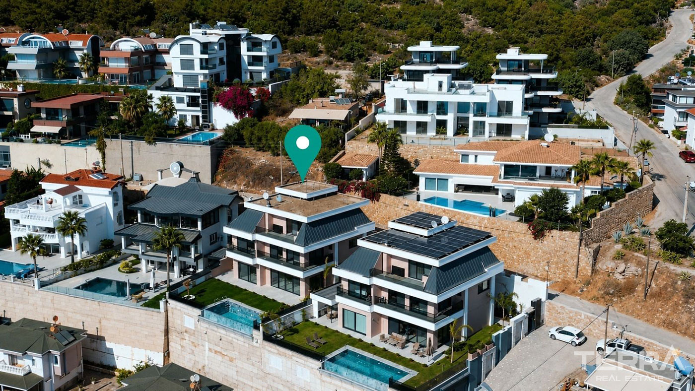 Sea View Villa for Sale in Bektaş, Alanya, Turkey - 135951