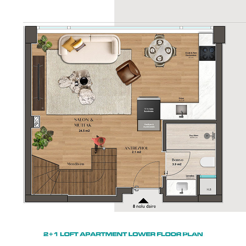 Apartments for Sale in Konyaaltı, Antalya, Turkey - 135984