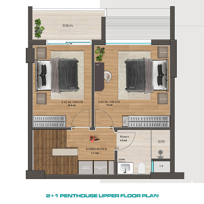 Apartments for Sale in Konyaaltı, Antalya, Turkey - 135987