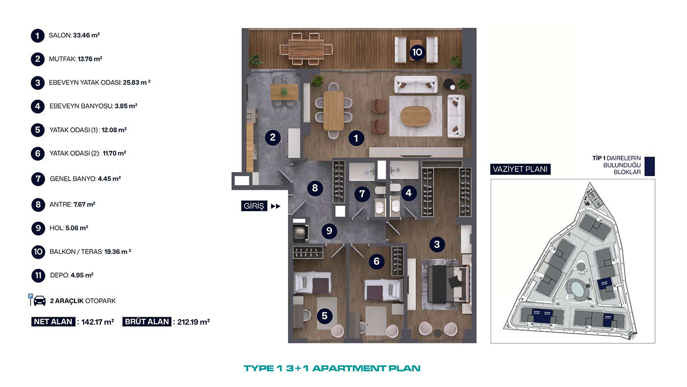Luxury Apartments for Sale in Çekmeköy, Istanbul, Turkey - 136030