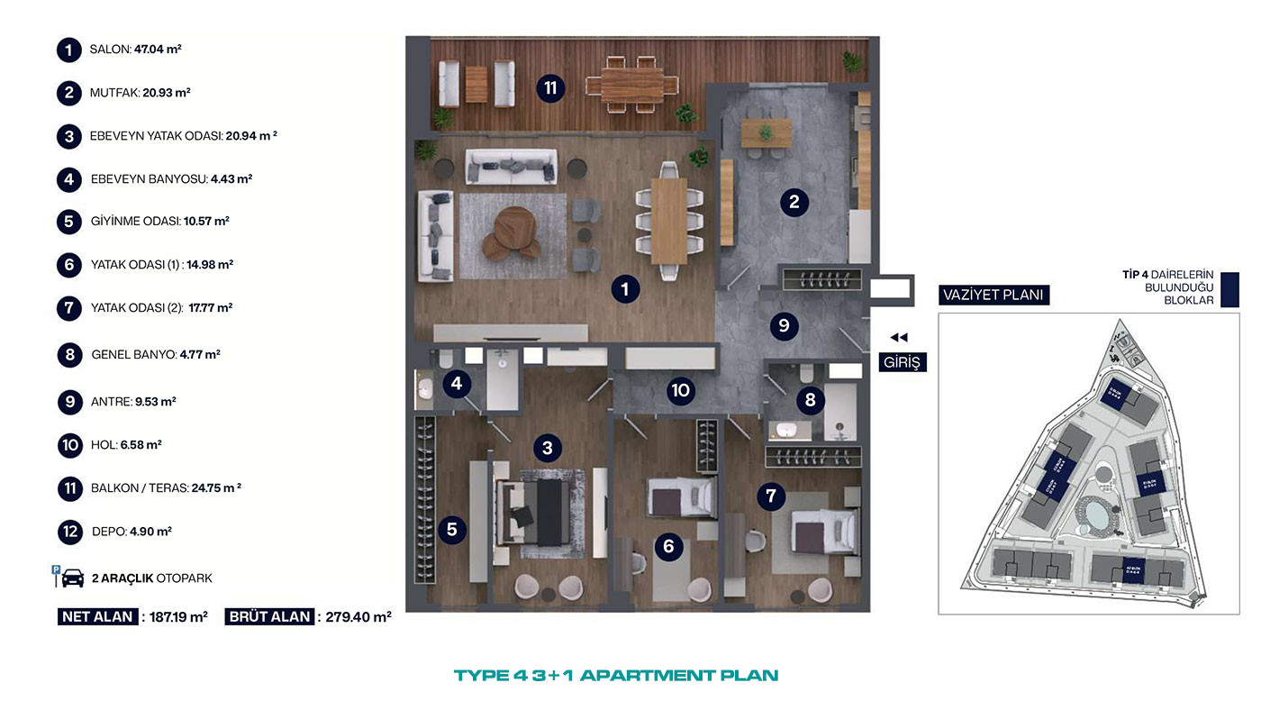 Luxury Apartments for Sale in Çekmeköy, Istanbul, Turkey - 136031