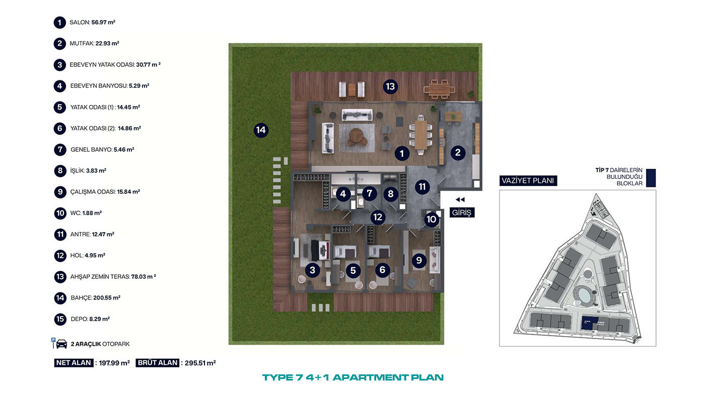 Luxury Apartments for Sale in Çekmeköy, Istanbul, Turkey - 136033