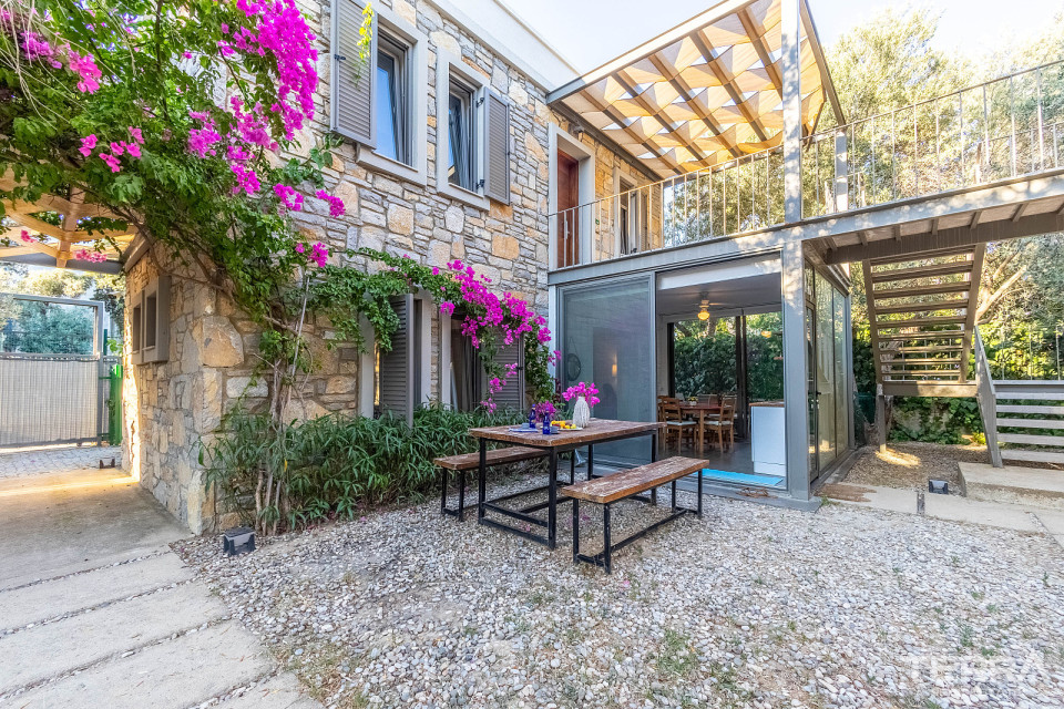 Lejlighed med privat have til salg i Bodrum i Muğla, Tyrkiet