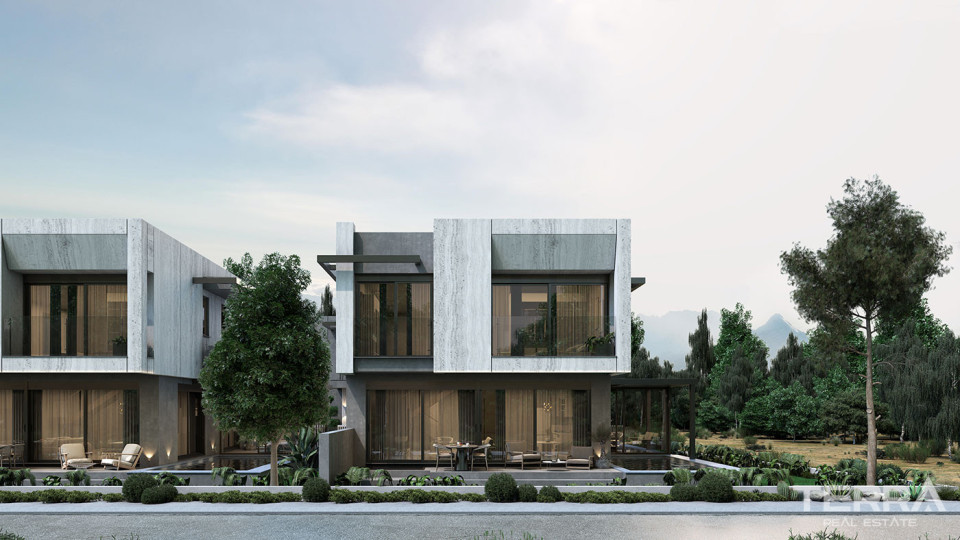 Detached Villas for Sale in Lara, Antalya, Turkey