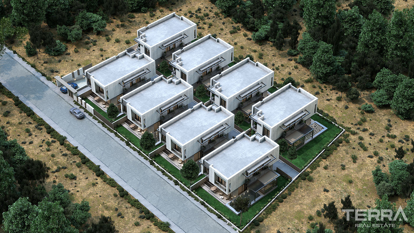 Detached Villas for Sale in Lara, Antalya, Turkey - 136143